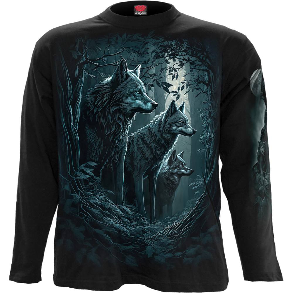 Spiral - Forest Guardians Longsleeve shirt - Black